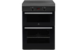 Indesit ID6IVS2A Electric Cooker - Black.